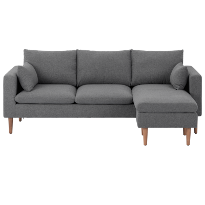 Apartment Sofas By Hipvan Alicia L Shape Sofa Dark Grey Apartment Sofas By Hipvan Alicia L Shape Sofa Dark Grey