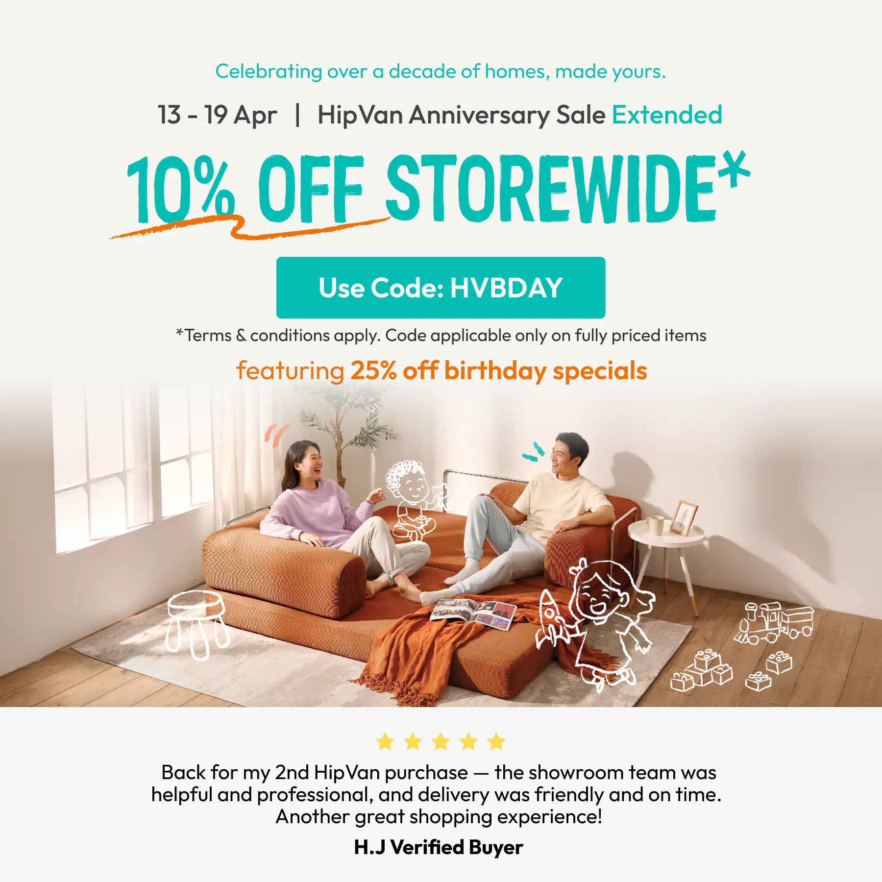 Up to $600 off storewide