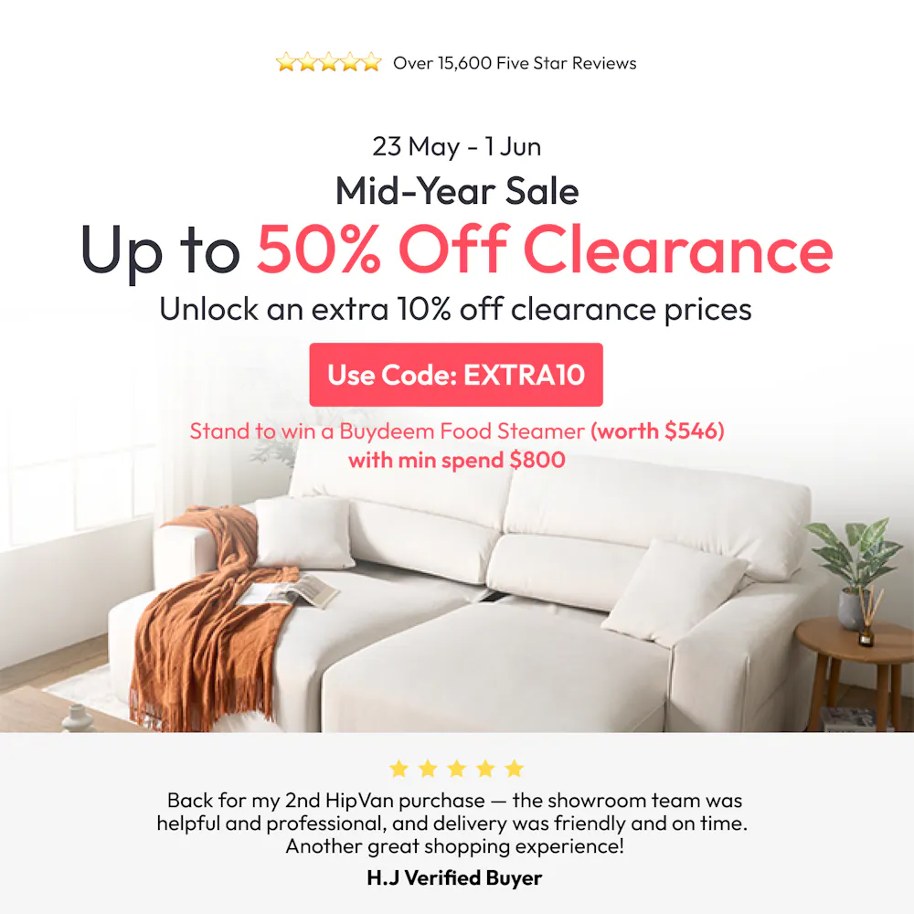 Mid Year Sale - Up to 50% off clearance