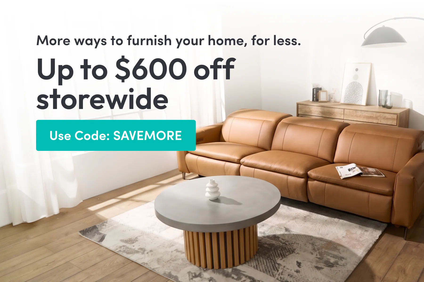 Up to $600 off storewide