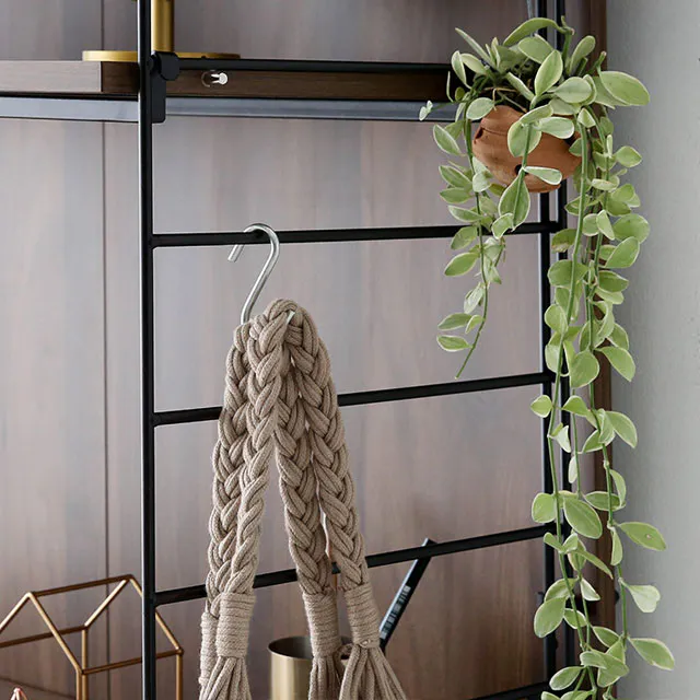 Ezbo Open Wardrobe with Shelves - 7