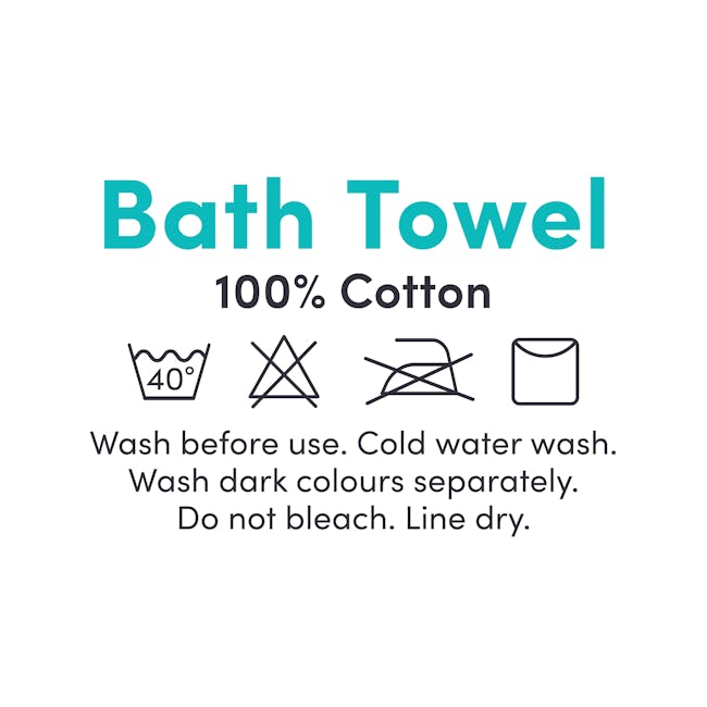 EVERYDAY Bath Towel - Moss - 3