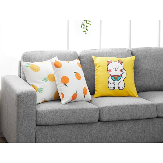 Mandarin Orange Cushion - 1