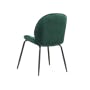Lennon Dining Chair - Pine Green (Velvet) - 4