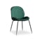 Lennon Dining Chair - Pine Green (Velvet) - 0