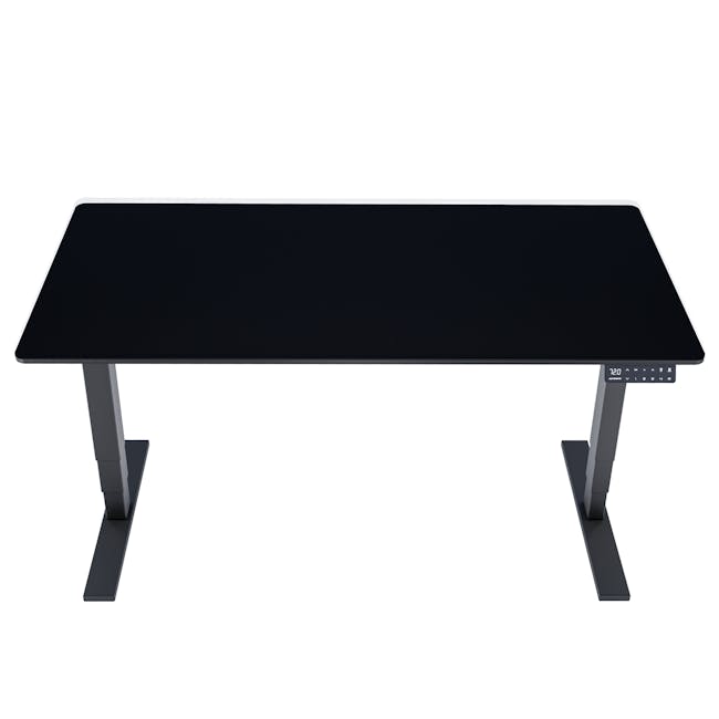 K3 Adjustable Table - Black frame, Black MFC (2 Sizes) - 0