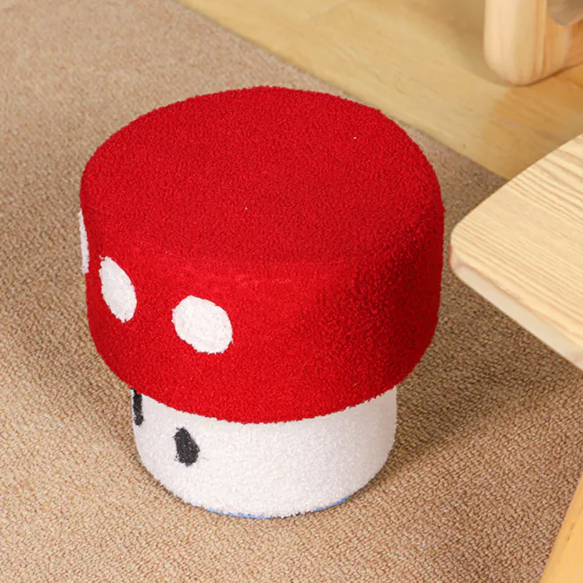(As-is) Super Mushroom Pouf Stool - 3 - 11