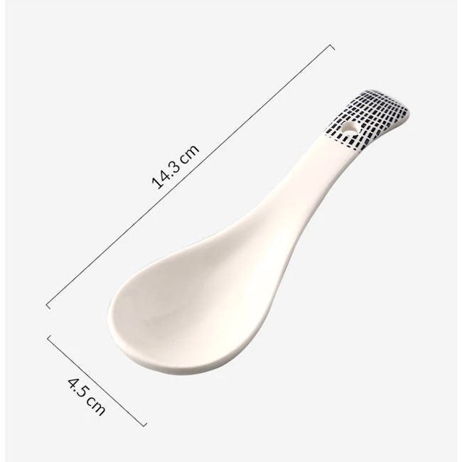 Table Matters Scattered Lines Spoon (2 Sizes) - 3