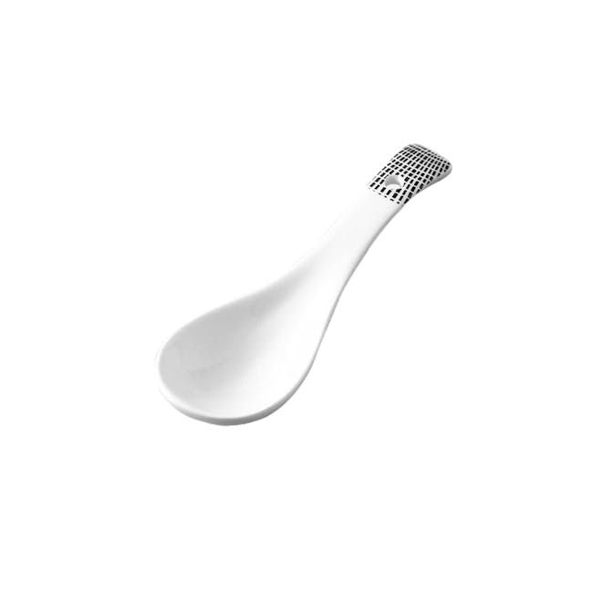 Table Matters Scattered Lines Spoon (2 Sizes) - 0