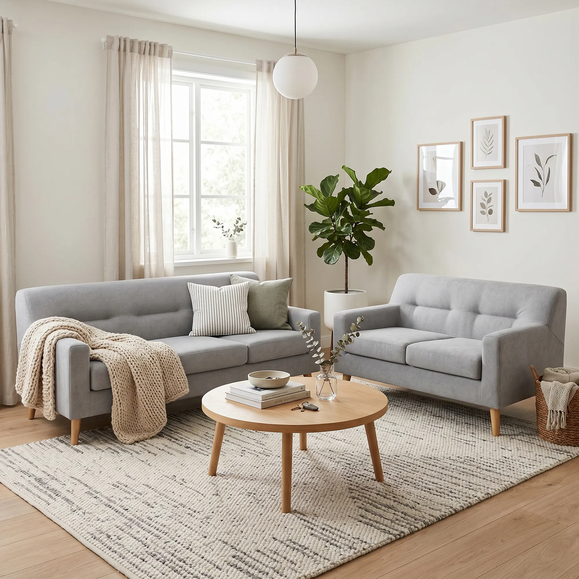 (As-is) Damien 2 Seater Sofa - Grey (Scratch Resistant) - 7