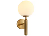Rita Sphere Sconce - Brass