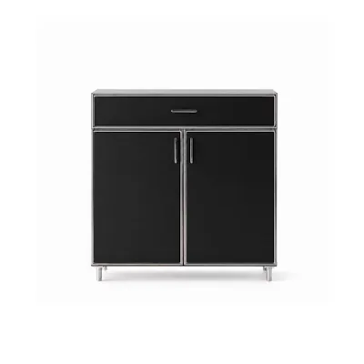 Floen Storage Cabinet 0.8m - Black