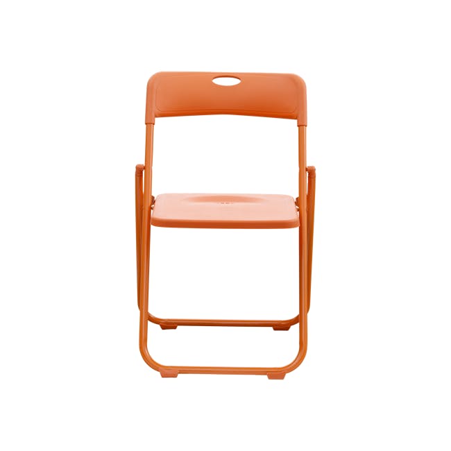 Nixon Folding Chair - Orange - 1