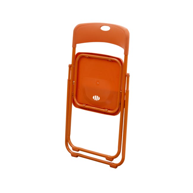 Nixon Folding Chair - Orange, Folding Stools by HipVan | HipVan Nixon Folding Chair - Orange, Folding Stools by HipVan | HipVan