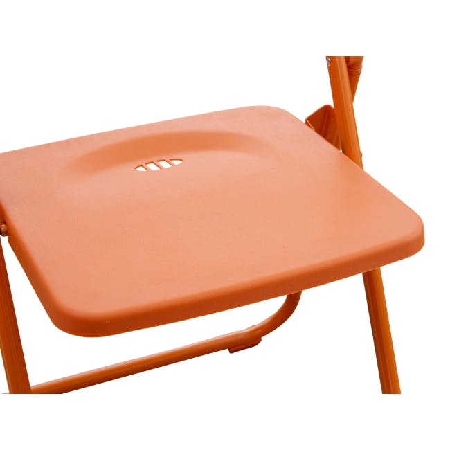 Nixon Folding Chair - Orange - 5