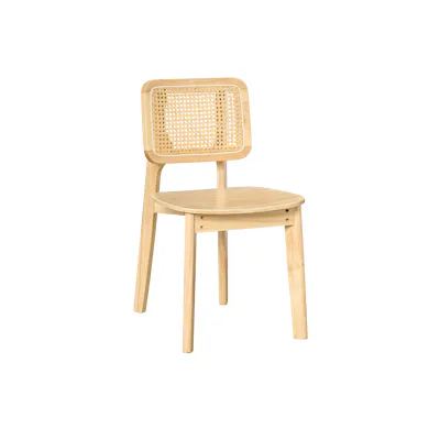 Arine Rattan Dining Chair - Natural