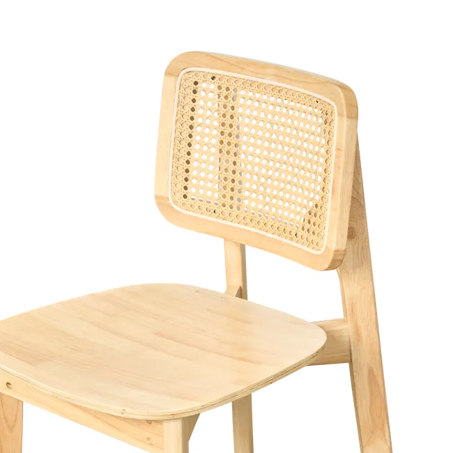 Arine Rattan Dining Chair - Natural - 10