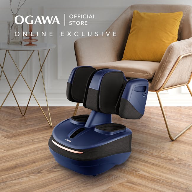 OGAWA Omknee2 Detachable Foot & Knee Massager - Midnight Blue - 1