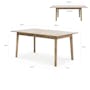 Leland Extendable Dining Table 1.6m-2m - 16