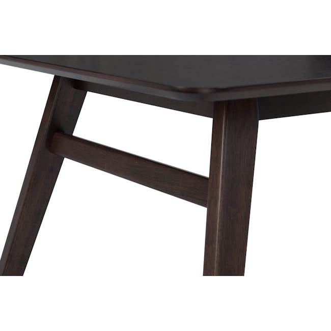 (As-is) Cadell Dining Table 1.6m - Dark Chestnut - 12