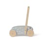 Bubble Wooden Baby Push Cart with 45 Buiding Blocks - 6