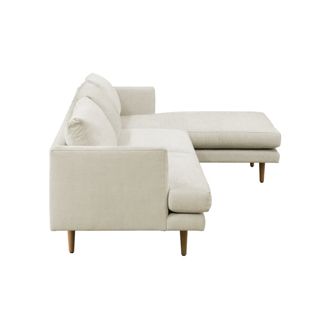 Duster L-Shaped Sofa - Almond - 5