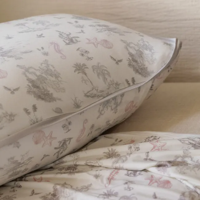 House of Holly Junior Pillow - Seaside Toile (Sunset) - 3