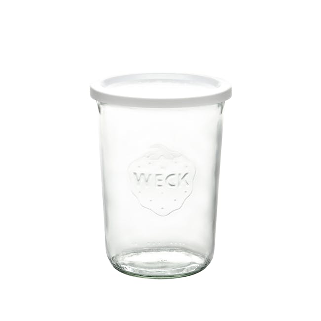 Weck Jar Mold with White Plastic Lid (7 Sizes) - 6
