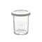 Weck Jar Mold with White Plastic Lid (7 Sizes) - 3