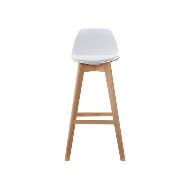Linnett Bar Chair - White - 2