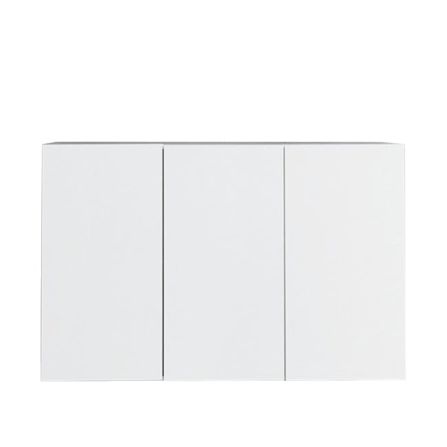 Fikk 3 Door Cabinet - White - 9
