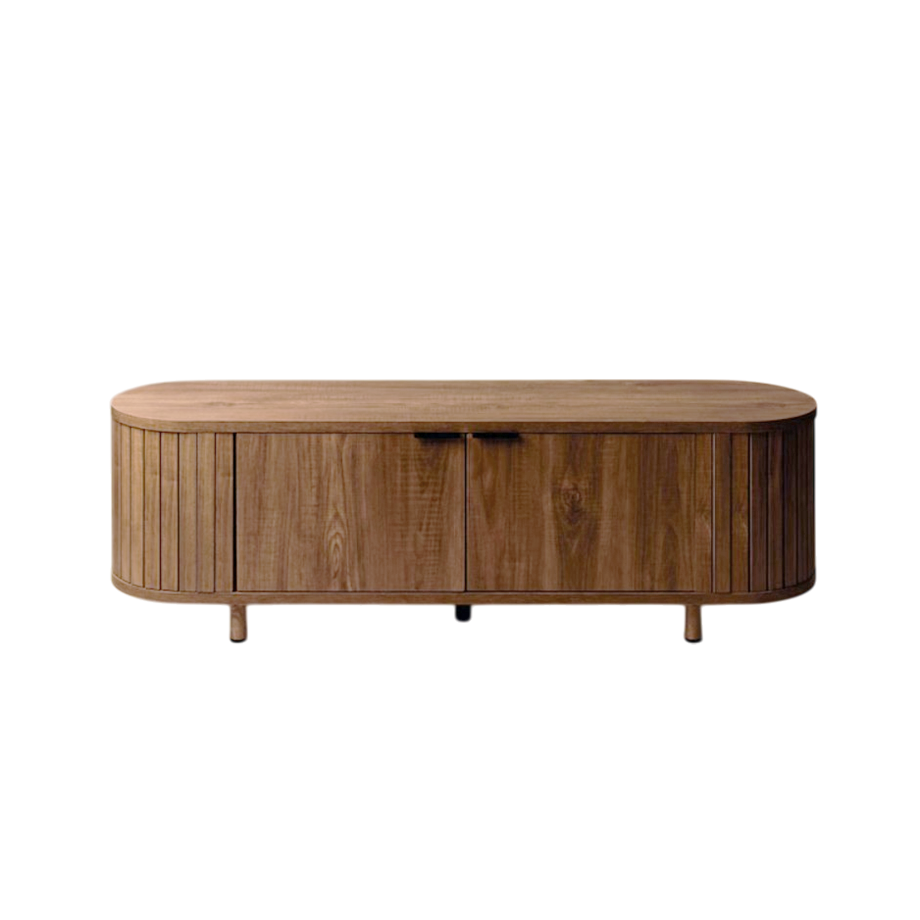 Colima Low Sideboard 1.6m - Dark Oak