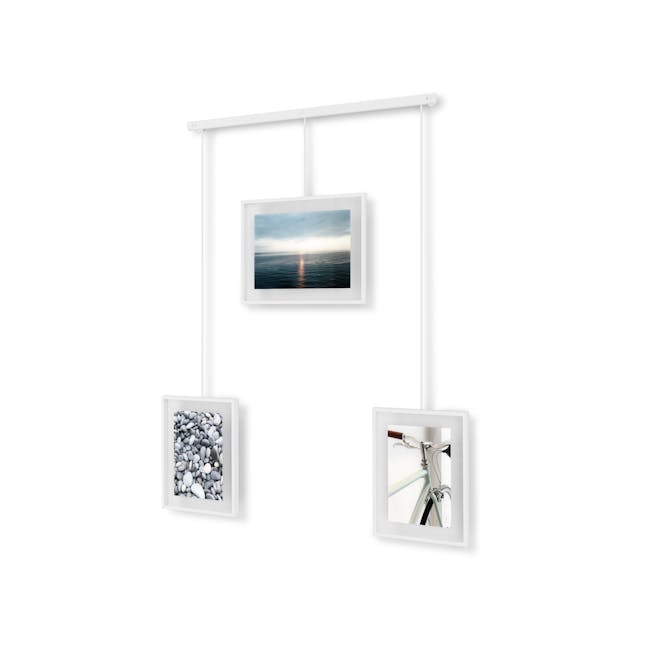 Exhibit 3 Frames Photo Display - White - 4