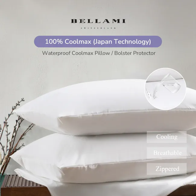Bellami Coolmax Waterproof Bolster Protector - 6