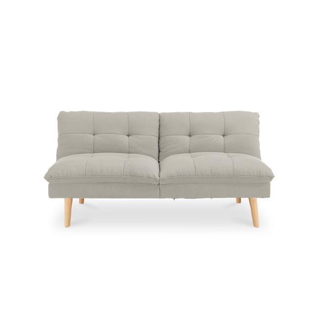 Jen Sofa Bed - Beige (Eco Clean Fabric) - 0