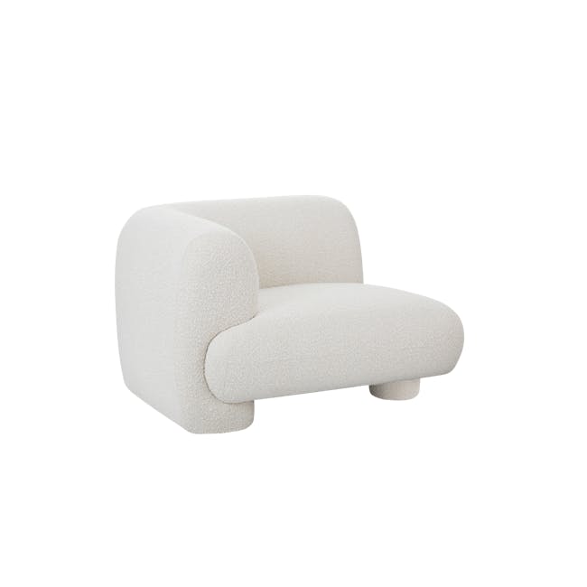Evelyn 3 Seater Sofa - White - 6