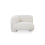 Evelyn 4 Seater Sofa - White - 2