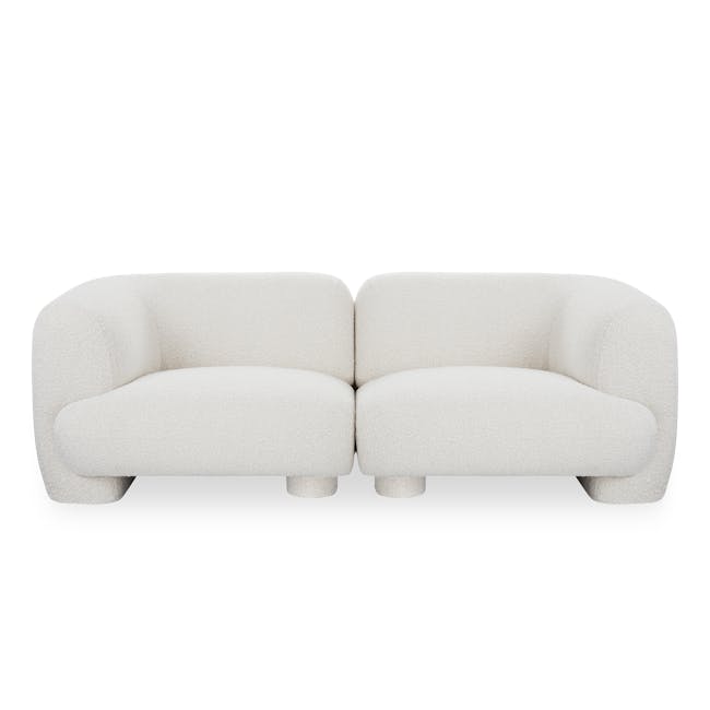 Evelyn 4 Seater Sofa - White - 7