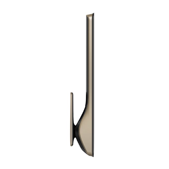 Solity Push Pull Door Lock GP-6000BKF - Champagne Gold - 2 - Sleek, metallic, vertical design, Modern, minimalist aesthetic