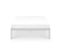 Yves Super Single Metal Divan Bed - White