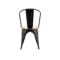 Bartel Chair with Wooden Seat - Black - 1