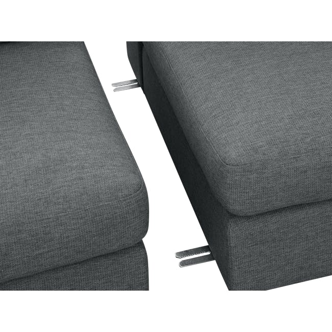 Dawn 3 Seater Sofa - Dark Silver - 6