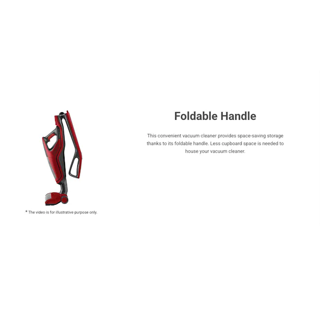 Hitachi Cordless Stick Vacuum Cleaner - PV-X85M - 9