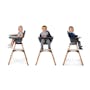 Childhome Evolu One.80° High Chair - Natural Anthracite - 1