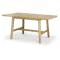 Gianna Dining Table 1.6m with 2 Gianna Benches in 1.3m - 1