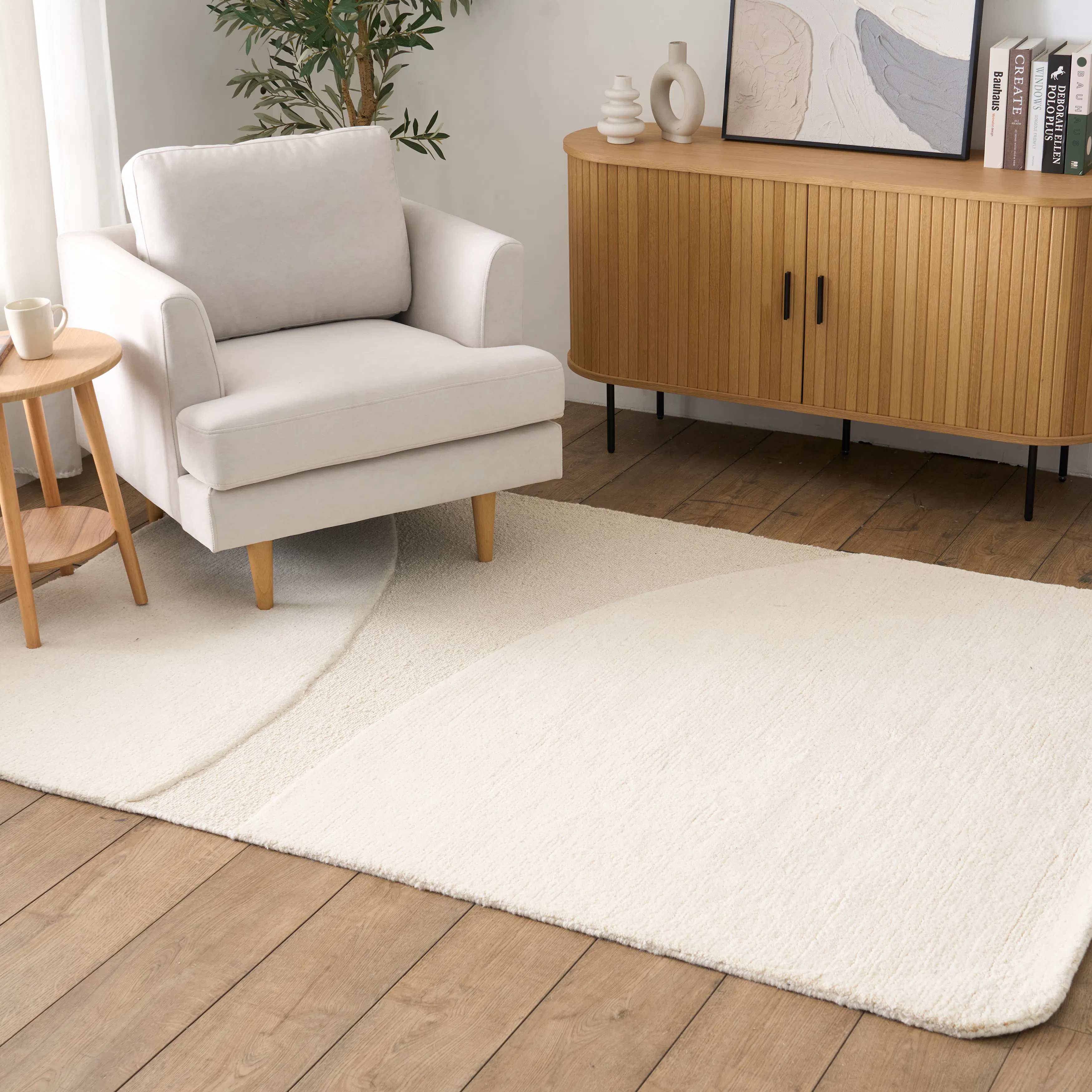 Block Geometric-II Low Pile Rug (2 Sizes) - 9