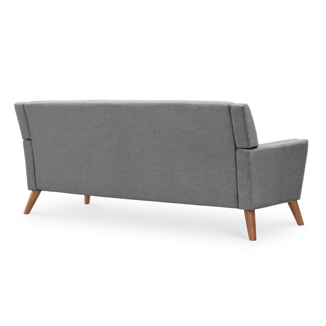 Stanley 3 Seater Sofa with Stanley 2 Seater Sofa - Siberian Grey - 3