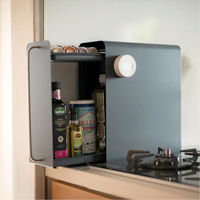 Be Worth Style UtaU Counter Drawer Vertical Kitchen Organiser - Calm Grey - 4