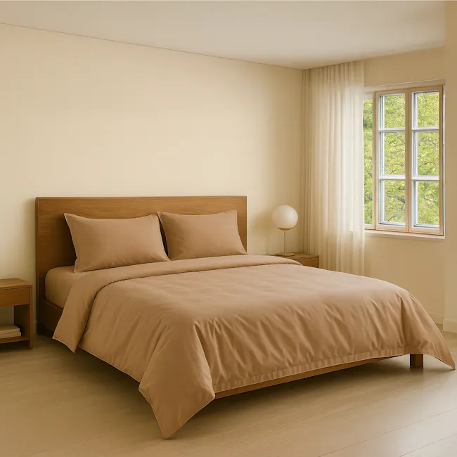 100% Tencel Fitted Sheet/Duvet Set - Desert (4 Sizes) - 6