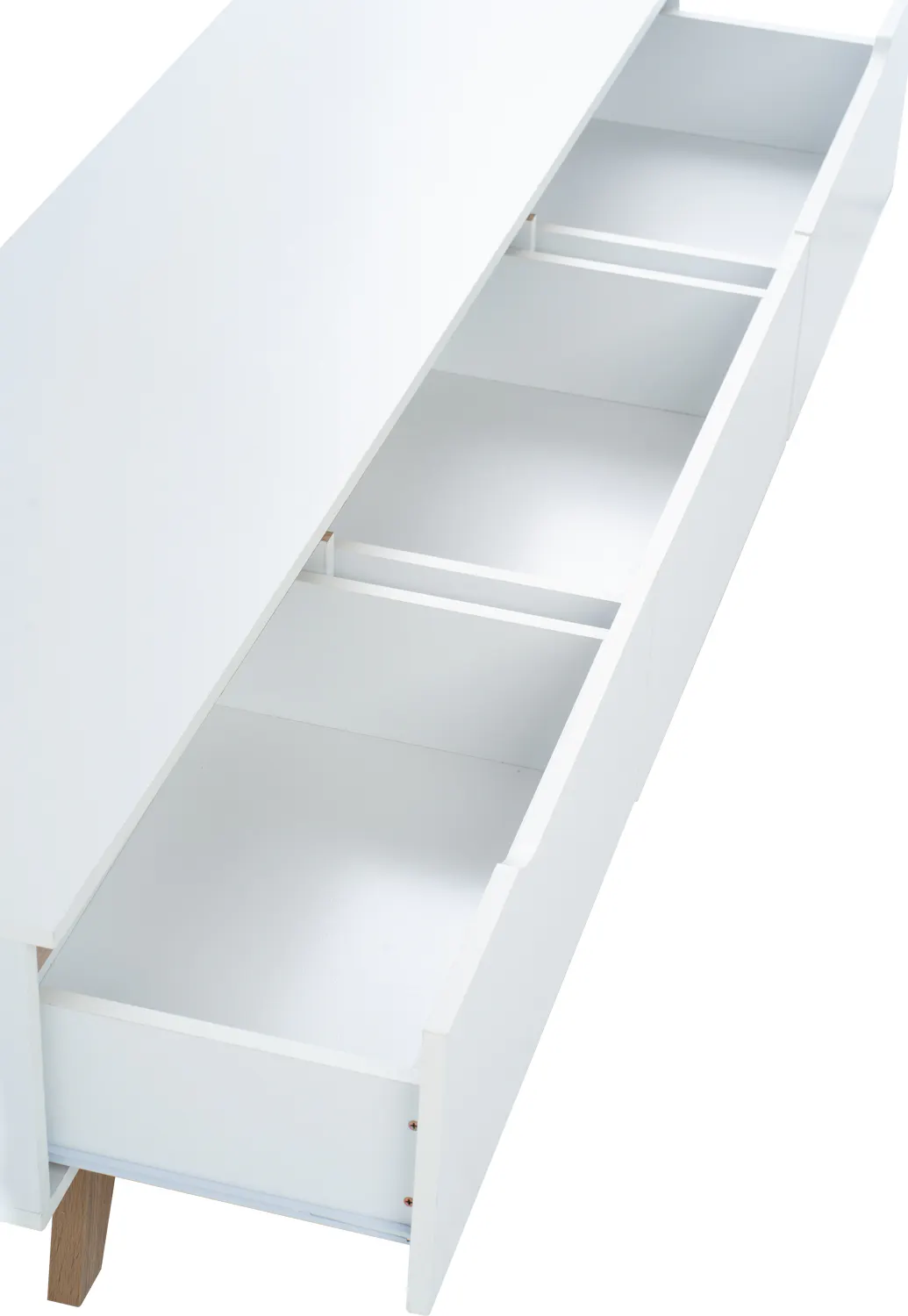 (As-is) Miah TV Console 1.8m - Natural, White - 5 - 10